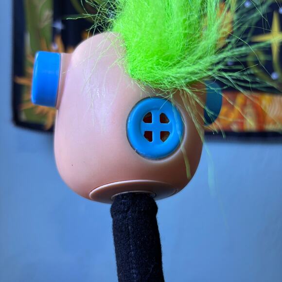 Vintage 1994 Ertl Jibba Jabber noise maker Toy Colorful 90s 15" Plush Silly Kids - Picture 9 of 16